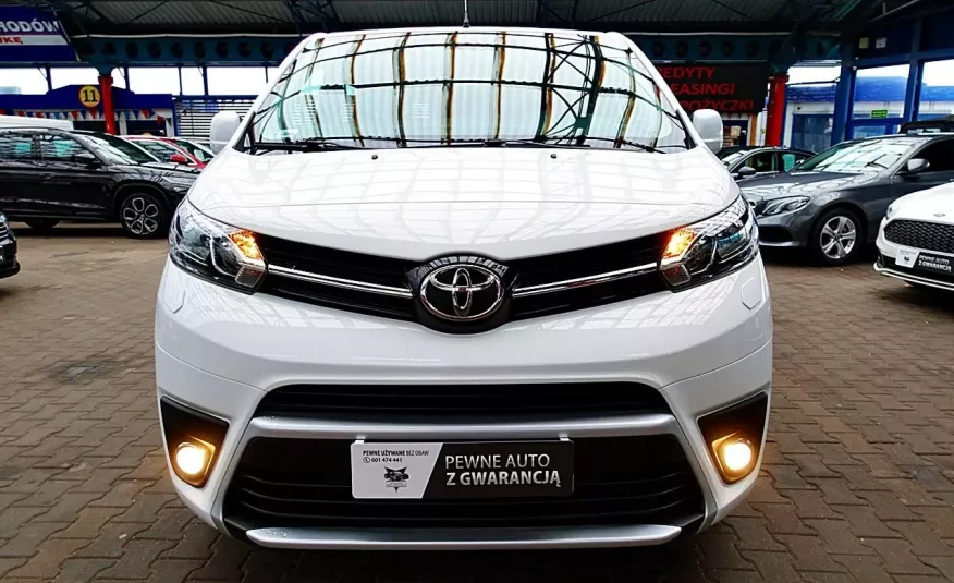 Toyota ProAce AUTOMAT-177KM LONG 9 osobowy 3Lata GWARANCJA 1WŁ Kraj Bezwypad FV23% 4x2 zdjęcie 