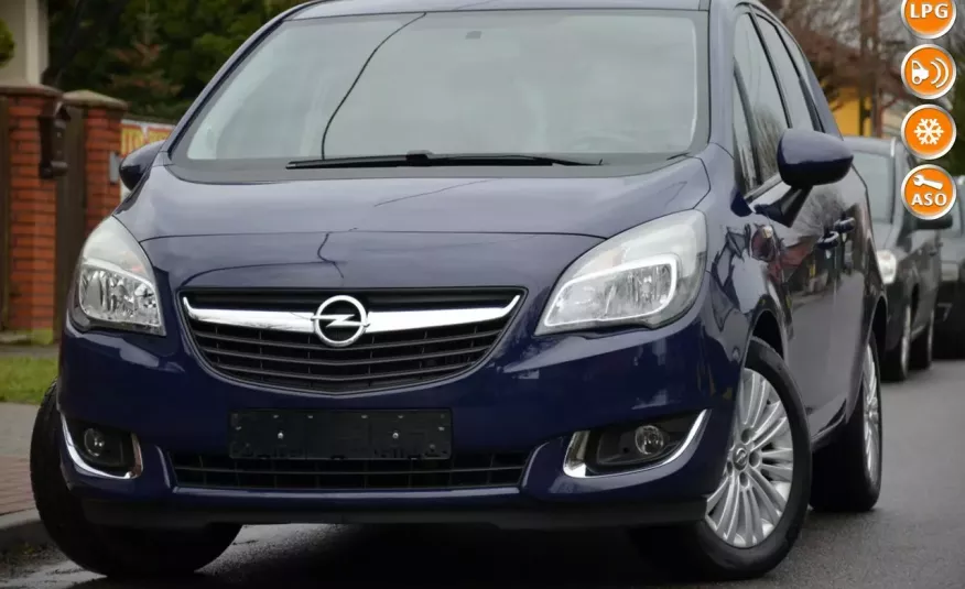Opel Meriva Zarejestrowana 1.4T 120KM + Gaz Klima Parktronik Alu Gwarncja zdjęcie 1