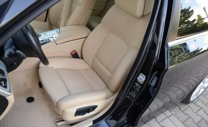 BMW 530 Czarna 530D 258KM Lift 6WB Serwis Jasna Skóra Navi Start/Stop pamięci zdjęcie 14