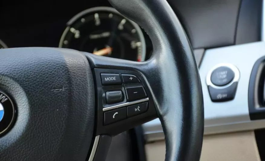 BMW 530 Czarna 530D 258KM Lift 6WB Serwis Jasna Skóra Navi Start/Stop pamięci zdjęcie 18