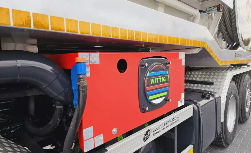 Scania WUKO LARSEN RECYKLING do zbierania odpadów płynnych WUKO asenizacyjny separator beczka odpady czyszczenie kanalizacja zdjęcie 7