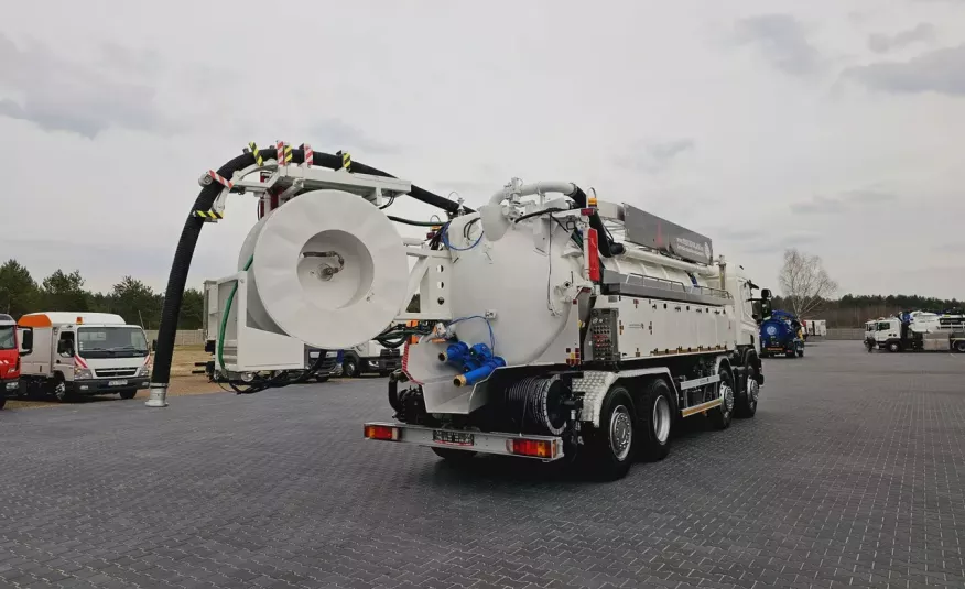 Scania WUKO LARSEN RECYKLING do zbierania odpadów płynnych WUKO asenizacyjny separator beczka odpady czyszczenie kanalizacja zdjęcie 15