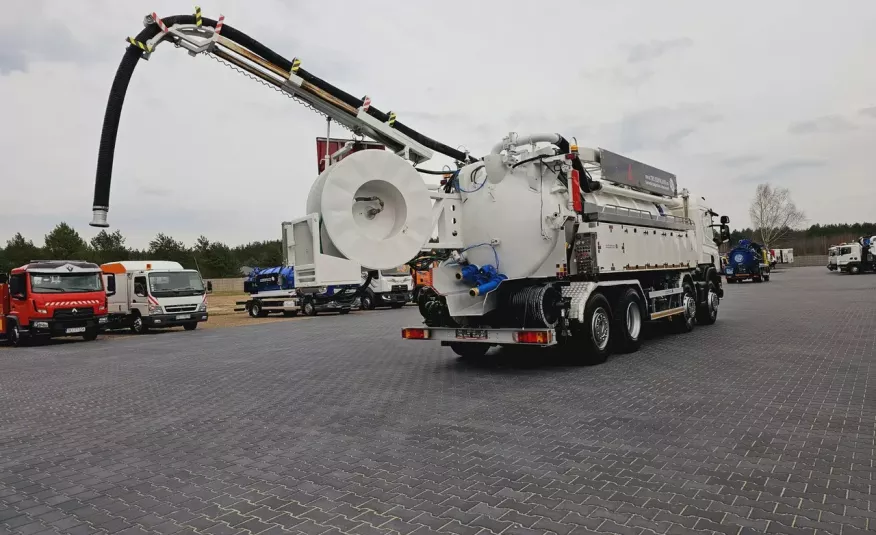 Scania WUKO LARSEN RECYKLING do zbierania odpadów płynnych WUKO asenizacyjny separator beczka odpady czyszczenie kanalizacja zdjęcie 17
