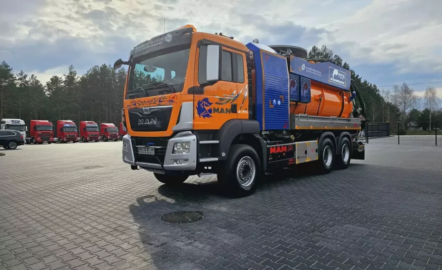 MAN FFG ELEPHANT WUKO KOMBI DO CZYSZCZENIA KANAŁÓW EURO 6 WUKO asenizacyjny separator beczka odpady czyszczenie kanalizacja zdjęcie 2