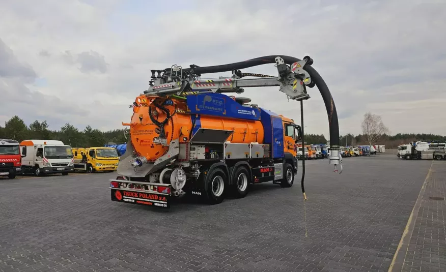 MAN FFG ELEPHANT WUKO KOMBI DO CZYSZCZENIA KANAŁÓW EURO 6 WUKO asenizacyjny separator beczka odpady czyszczenie kanalizacja zdjęcie 13