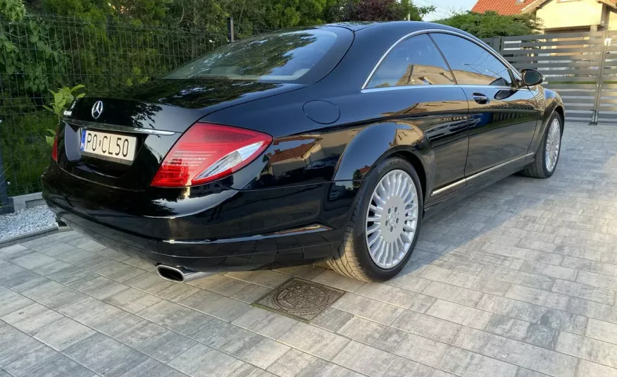 Mercedes CL 500 Bardzo zadbana - 100% oryginalny przebieg - BEZWYPADKOWA zdjęcie 11