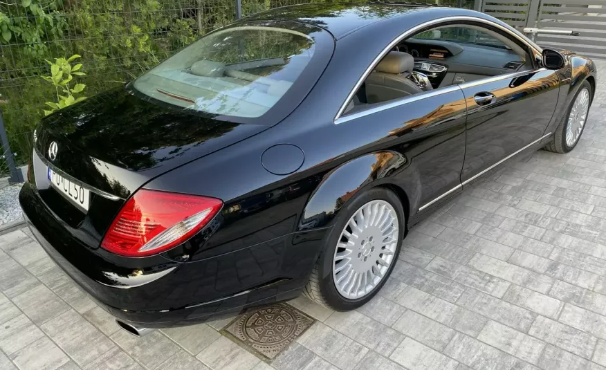 Mercedes CL 500 Bardzo zadbana - 100% oryginalny przebieg - BEZWYPADKOWA zdjęcie 16