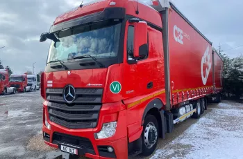 Mercedes ACTROS 2545 6X2 MP4 euro6 jumbo zestaw 120m 38palet