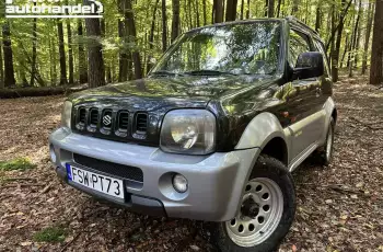 Suzuki Jimny Suzuki Jimny 1.3 Benz 4x4 4WD Klima 85 tys Po Opłatach