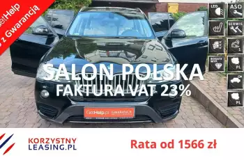 BMW X3 X-DRIVE 2.8i 245KM Automat Kamera Skóry Salon PL 67.9 netto FV23%
