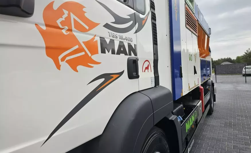 MAN RSP ESE 18/4-KM odkurzacz koparka ssąca substancje sypkie koparka ssąca substancje sypkie odkurzacz WUKO Saugbagger zdjęcie 5