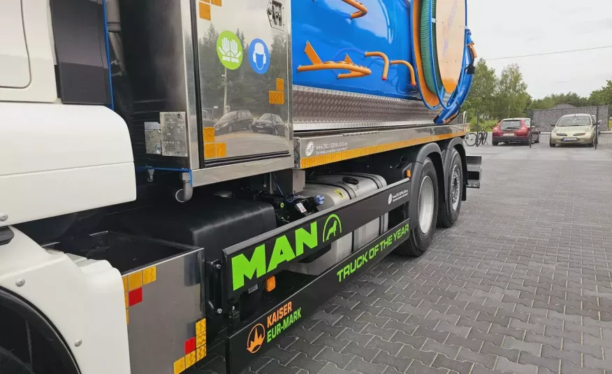 MAN WUKO KAISER EUR-MARK PKL 7.9 DO CZYSZCZENIA KANAŁÓW WUKO asenizacyjny separator beczka odpady czyszczenie kanalizacja zdjęcie 6