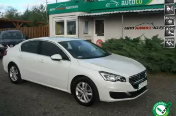 Peugeot 508 LIFT, LED, bezwypadkowy, BlueHDI. Zarejestrowany i ubezpieczony.