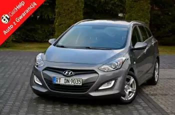 Hyundai i30 1.6GDI(135KM) Duża navi Kamera Ledy Parktronic Lakier oryginał Alu