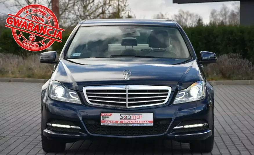 Mercedes C 200 C200 Elegance 1.8Kompressor 184KM Manual 2013r. Salon lift Xenon 144tk zdjęcie 