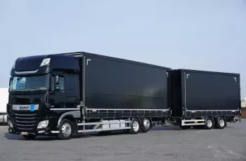 DAF / XF / 480 / ACC / E 6 / ZESTAW PRZEJAZDOWY 120 M3 / DŁ. 9.1 M + 6, 5 M