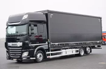 DAF XF / 480 / ACC / E 6 / FIRANKA / 22 PALETY / DŁ. 9.1 M