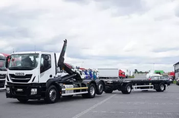 Iveco STRALIS / 260S46 / ACC / EURO 6 / ZESTAW HAKOWIEC / OŚ SKRĘTNA