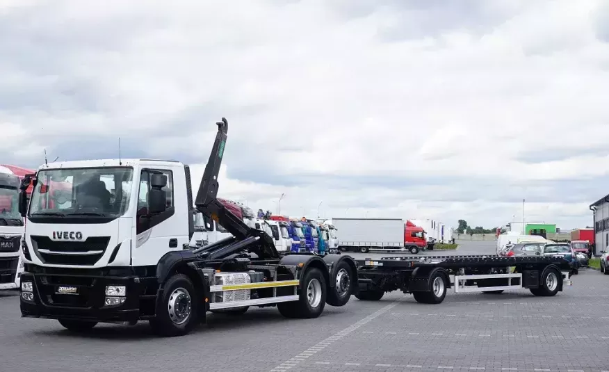 Iveco STRALIS / 260S46 / ACC / EURO 6 / ZESTAW HAKOWIEC / OŚ SKRĘTNA zdjęcie 