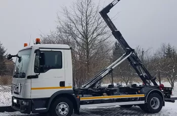 MAN TGL 12.220 HAKOWIEC HAKOWIEC 4x2 KLIMA DO KONTENERÓW MANUAL 12T