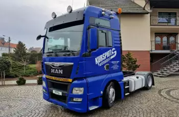 MAN TGX 18.440 LOW DECK XXL Euro 6 4x2 LLS RETARDER , MEGA 2x bak , 2014 r