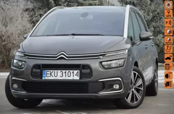 Citroen C4 Grand Picasso Zarejestrowane 1.6 Blue HDI Kamera Navi As.Parkowania Keyless go