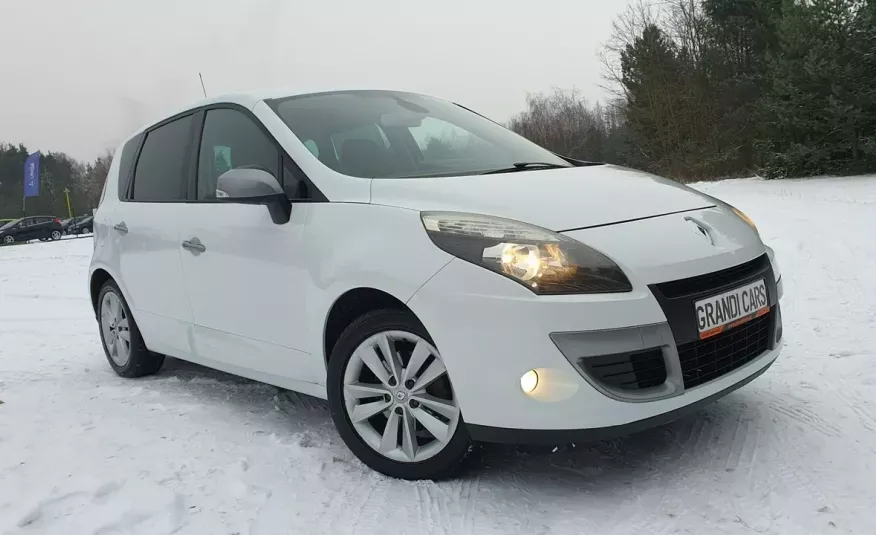 Renault Scenic 1.6 16v 110KM # Benzynka # NAVI # Climatronic # BIAŁY # Super Stan zdjęcie 2