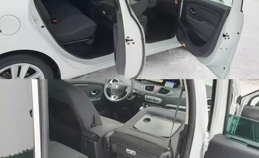 Renault Scenic 1.6 16v 110KM # Benzynka # NAVI # Climatronic # BIAŁY # Super Stan zdjęcie 6