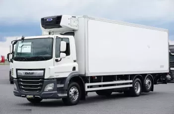 DAF CF / 370 / E 6 / ACC / CHŁODNIA + WINDA / 20 PALET / ŁAD. 13 940 KG