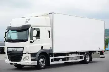 DAF CF 290 / ACC / EURO 6 / KONTENER + WINDA / 19 PALET