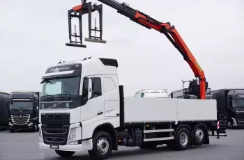 Volvo FH / 460 / E 6 / 6 X 2 / SKRZYNIOWY + HDS / PALFINGER PK 18001 L / CHWYTAK