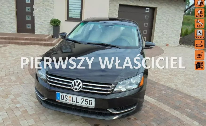 Volkswagen Passat Super stan , jasne skóry , stan wzorowy , niski przebieg-zarejestrowan zdjęcie 1