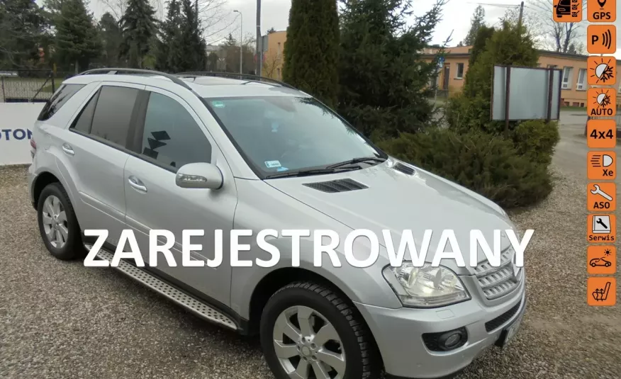 Mercedes ML 320 Piękny , bezwypadkowy , stan wzorowy , wyposażony-czytaj dokładnie opis zdjęcie 