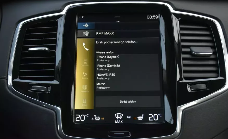 XC 90 EL7H979#Volvo XC90 7os. Podgrz. fotele NAVI Kamera 360 Salon PL VAT23% zdjęcie 11