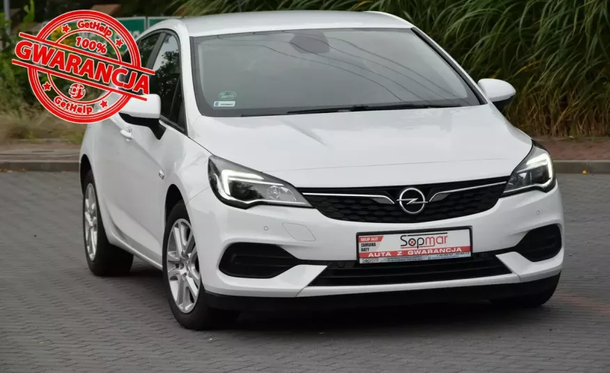 Opel Astra K 1.2Turbo 130KM 2020r. Salon LED NAVi AndoidAUTO 28tkm Jak NOWA zdjęcie 