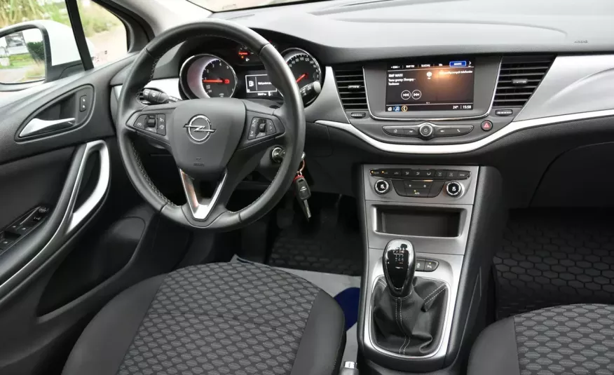 Opel Astra K 1.2Turbo 130KM 2020r. Salon LED NAVi AndoidAUTO 28tkm Jak NOWA zdjęcie 9