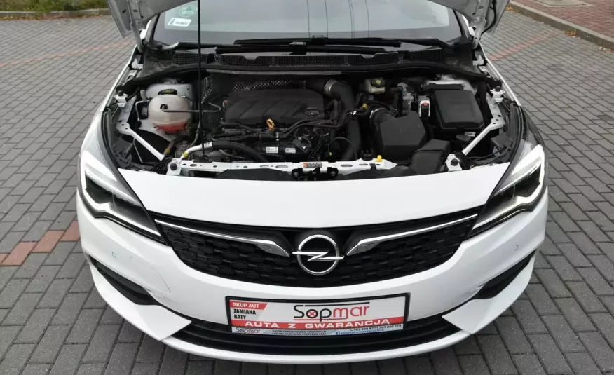 Opel Astra K 1.2Turbo 130KM 2020r. Salon LED NAVi AndoidAUTO 28tkm Jak NOWA zdjęcie 26