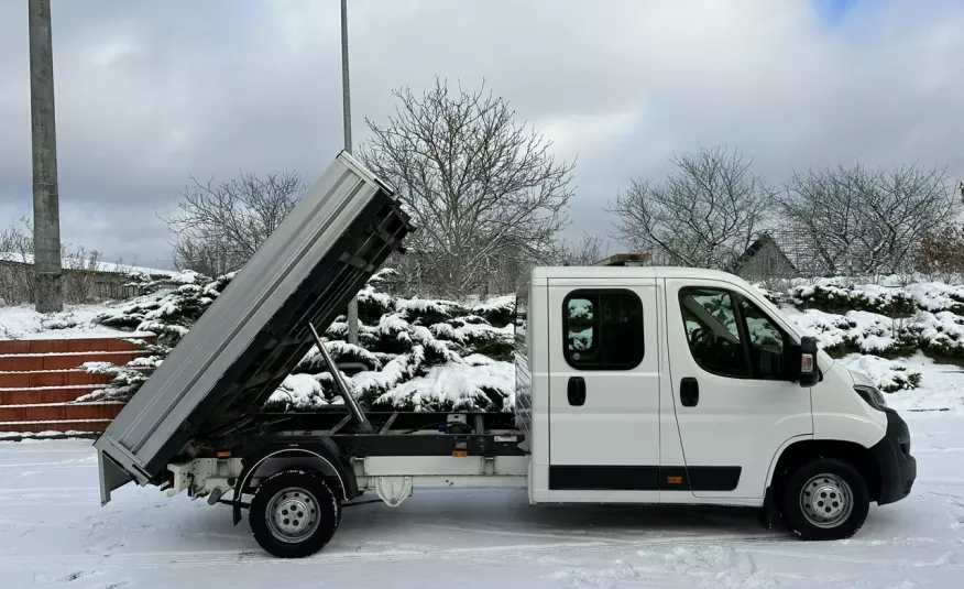 Peugeot Boxer 2.0 HDi 130KM / Wywrotka 3-stronna / Doka 7-osób / Salon PL I-właścici zdjęcie 