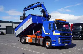 Volvo FM / 340 / E 5 / WYWROTKA + HDS / ROTATOR / ŁYŻKA
