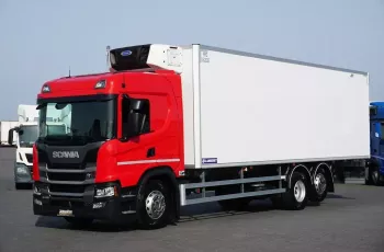 Scania G 410 / EURO 6 / CHŁODNIA / 22 PALETY / OŚ SKRĘTNA / RETARDER