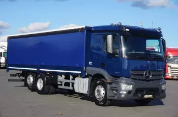 Mercedes ACTROS / 2643 E 6 / ACC / BURTO - FIRANKA / 20 PALET