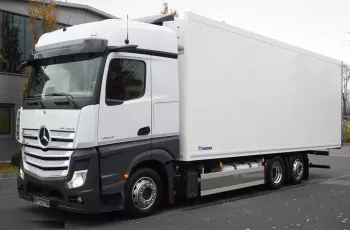 Mercedes Actros 2542 MP5 E6 6×2 / CHŁODNIA Mega Krone rok 2022 doppelstock 38 Palet / oś skrętna