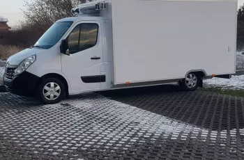 Renault Master SKLEP FOODTRUCK KONTENER NISKOPODŁOGOWY BAR KLIMA AGREGAT