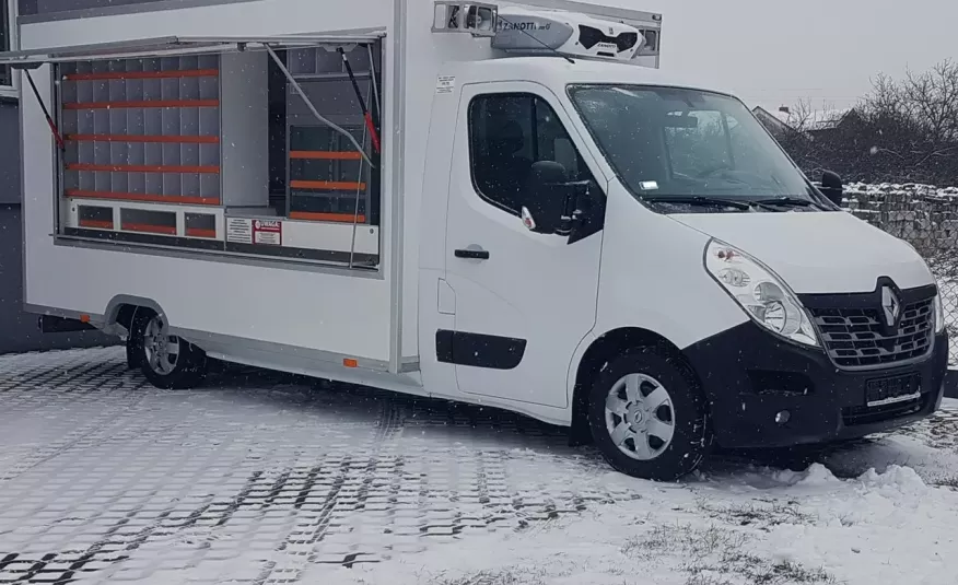 Renault Master SKLEP FOODTRUCK KONTENER NISKOPODŁOGOWY BAR KLIMA AGREGAT zdjęcie 