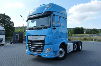 DAF XF 106.510 / 6x2 / PUSHER / DMC 68 TON / OŚ SRĘTNA /