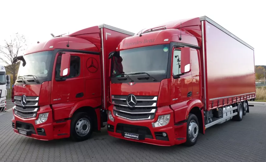 Mercedes ACTROS 2543 / 6x2 / FIRANKA 8.20m / EURO 6 / / zdjęcie 