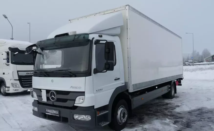 Mercedes ATEGO 1224 / KONTENER + WINDA / / MANUAL zdjęcie 