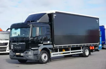MAN TGM / 18.290 / ACC / E 6 / FIRANKA + WINDA / ŁAD. 9940 KG / 17 PALET