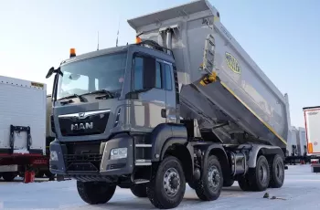 MAN TGS 41.480 / 8 X 6 / WYWROTKA TYLNO-ZSYPOWA MEILLER KIPPER / EURO 6