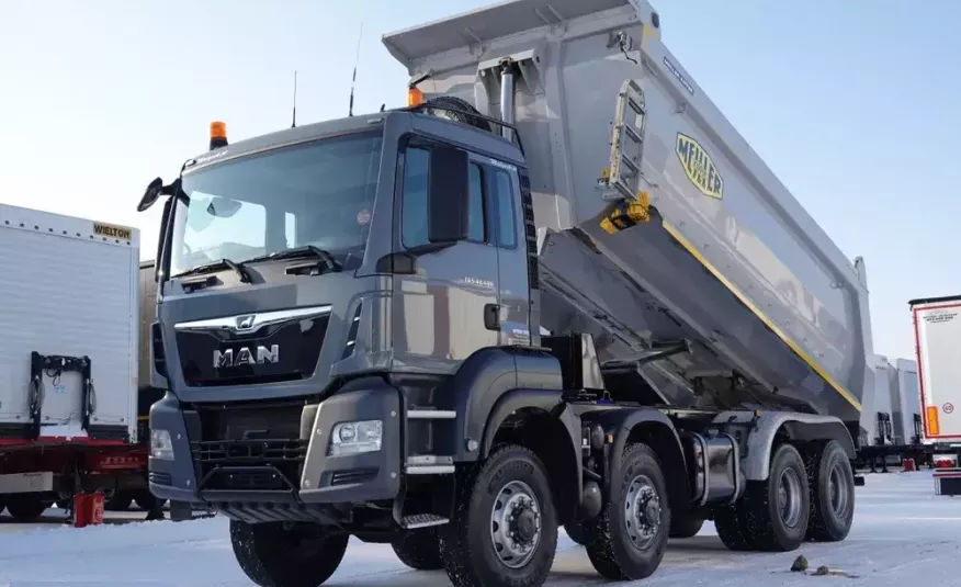 MAN TGS 41.480 / 8 X 6 / WYWROTKA TYLNO-ZSYPOWA MEILLER KIPPER / EURO 6 zdjęcie 